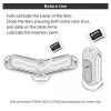 FLIP ZERO GRAVITY EV (Elektronische Vibratie) WIT