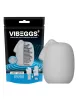 VIBEGGS - Candy Curves - Vibrerende Masturbatiesleeve - Wit