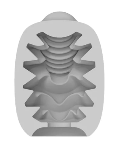 VIBEGGS - Candy Curves - Vibrerende Masturbatiesleeve - Wit