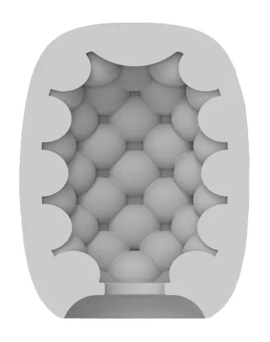 VIBEGGS - Blow Misty - Vibrerende Masturbatiesleeve - Wit