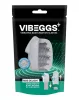VIBEGGS - Ribs Delight - Vibrerende Masturbatiesleeve - Wit